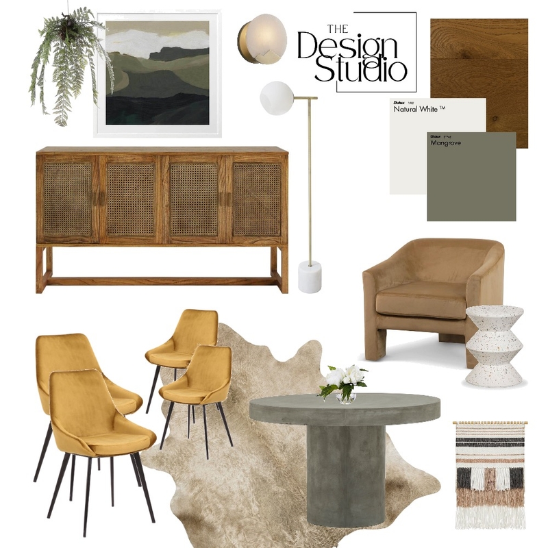 Dining Room Mood Board by Haus & Hub Interiors on Style Sourcebook