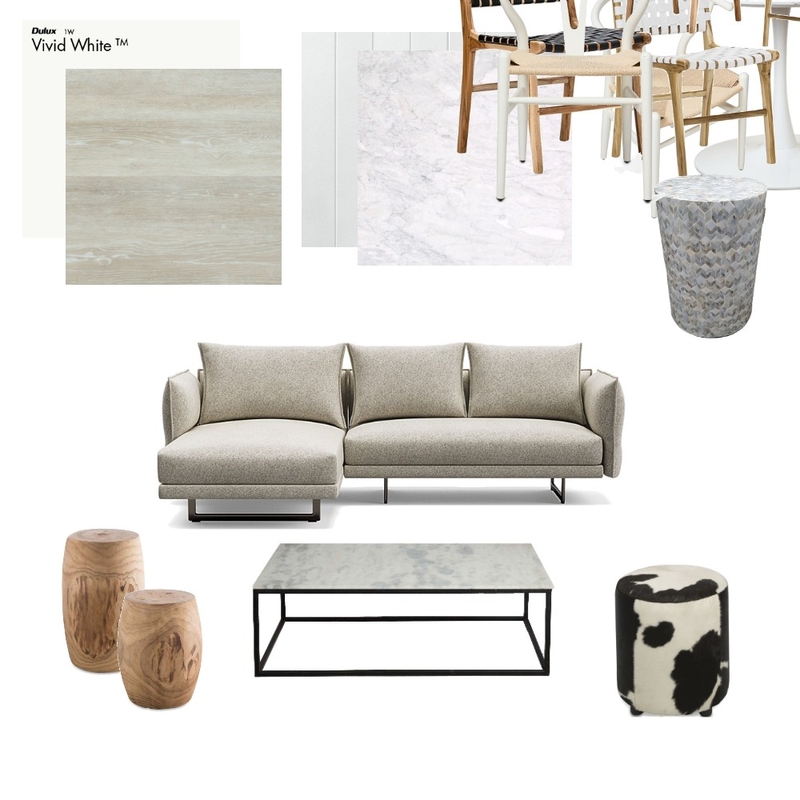 Apartment living area Mood Board by Rebecca Jane Interiors on Style Sourcebook