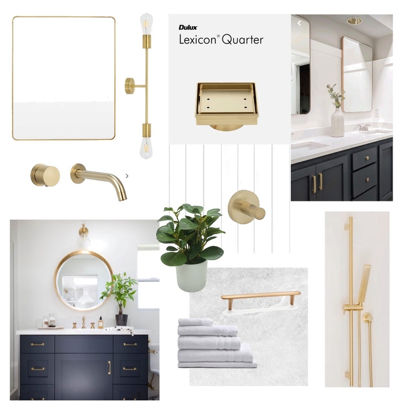 Steve ensuite - concept 5 Mood Board by Olive House Designs on Style Sourcebook