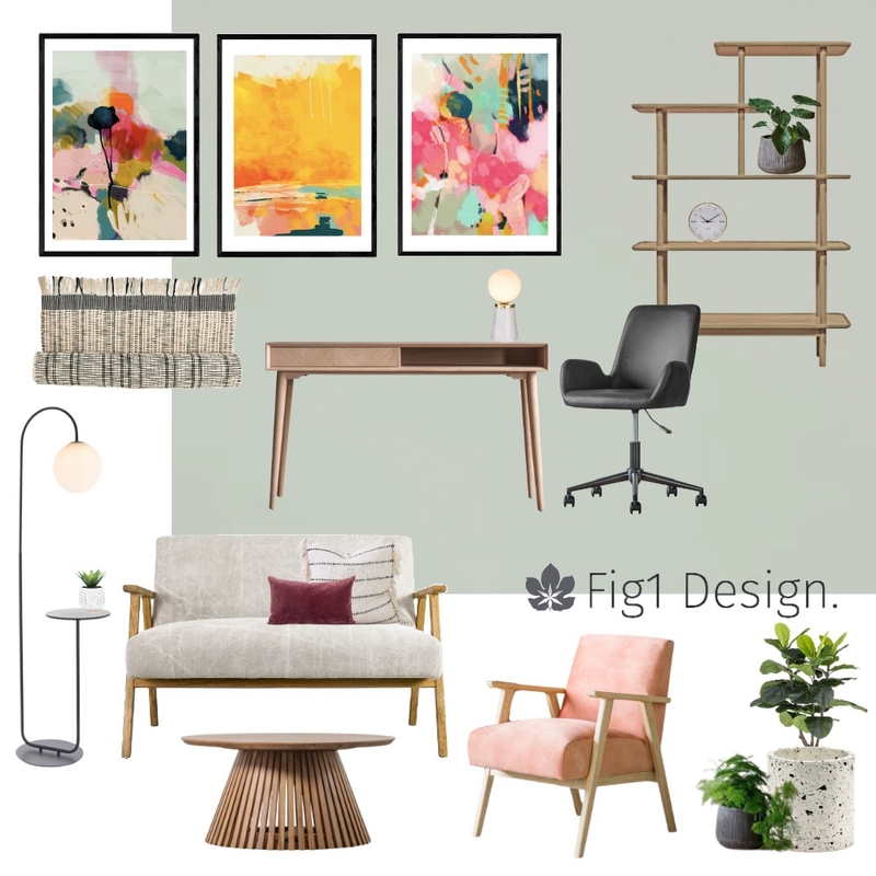 Fig1 Design Room - Option 3 Mood Board by emmapontifex on Style Sourcebook