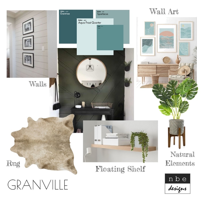 GRANVILLE HOME OFFICE Mood Board by noellebe@yahoo.com on Style Sourcebook