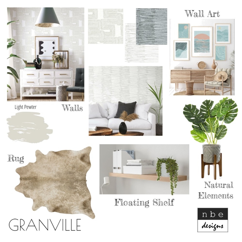 GRANVILLE HOME OFFICE 2 Mood Board by noellebe@yahoo.com on Style Sourcebook