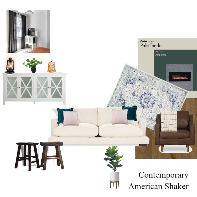 Contemporary American Shaker Mood Board by kaytdoyle on Style Sourcebook