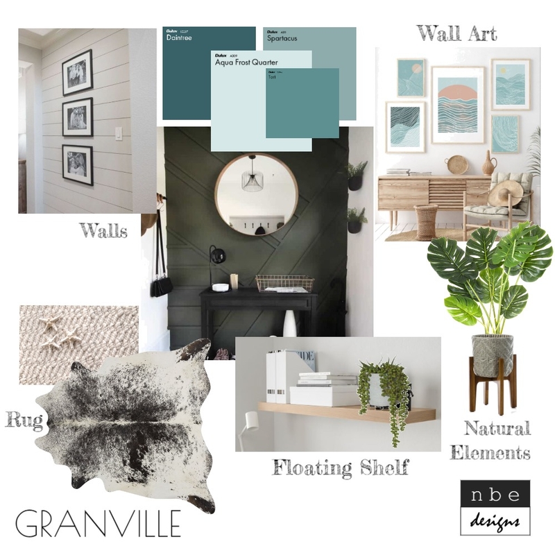 GRANVILLE HOME OFFICE Mood Board by noellebe@yahoo.com on Style Sourcebook
