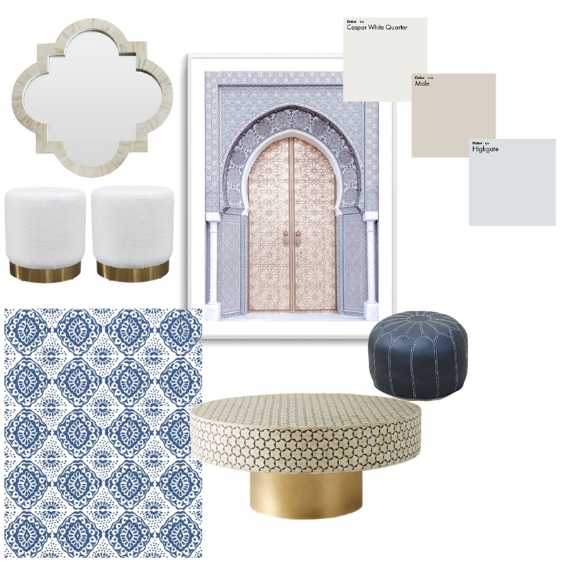 Moroccan Sanctuary Mood Board by zkadom on Style Sourcebook