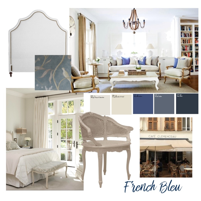 French Blue Mood Board by rubywilson02 on Style Sourcebook