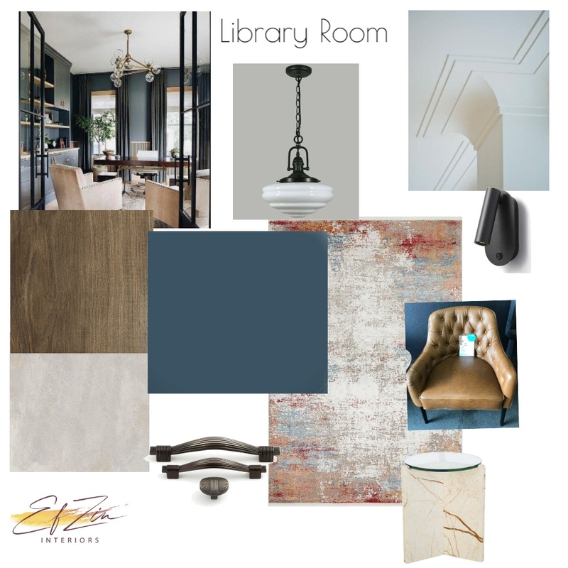 Kitto Library room Mood Board by EF ZIN Interiors on Style Sourcebook