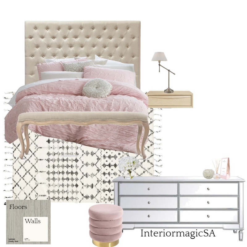 Bedroom design Mood Board by Interiormagic SA on Style Sourcebook