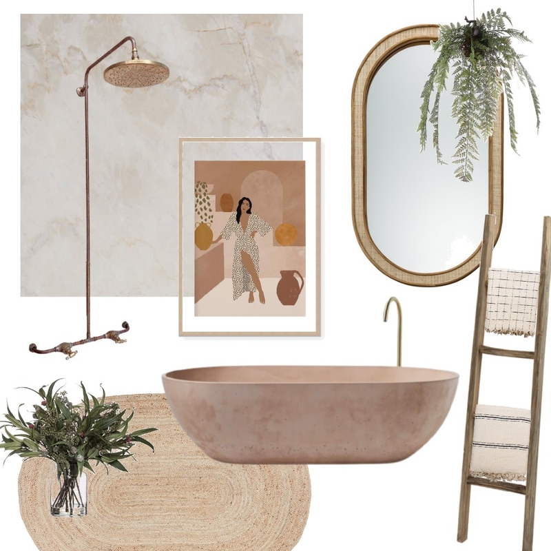 Bathroom femme Mood Board by tinajoyxo on Style Sourcebook