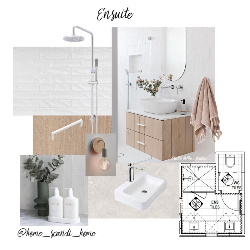 Ensuite Mood Board by @home_scandi_home on Style Sourcebook