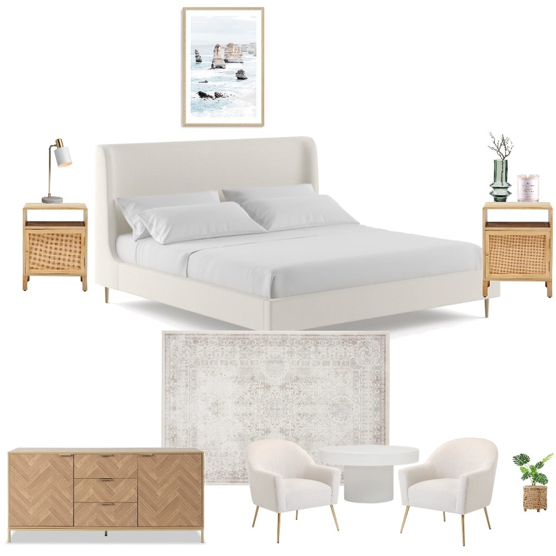Bedroom Brass and Beige Mood Board by kdk1 on Style Sourcebook