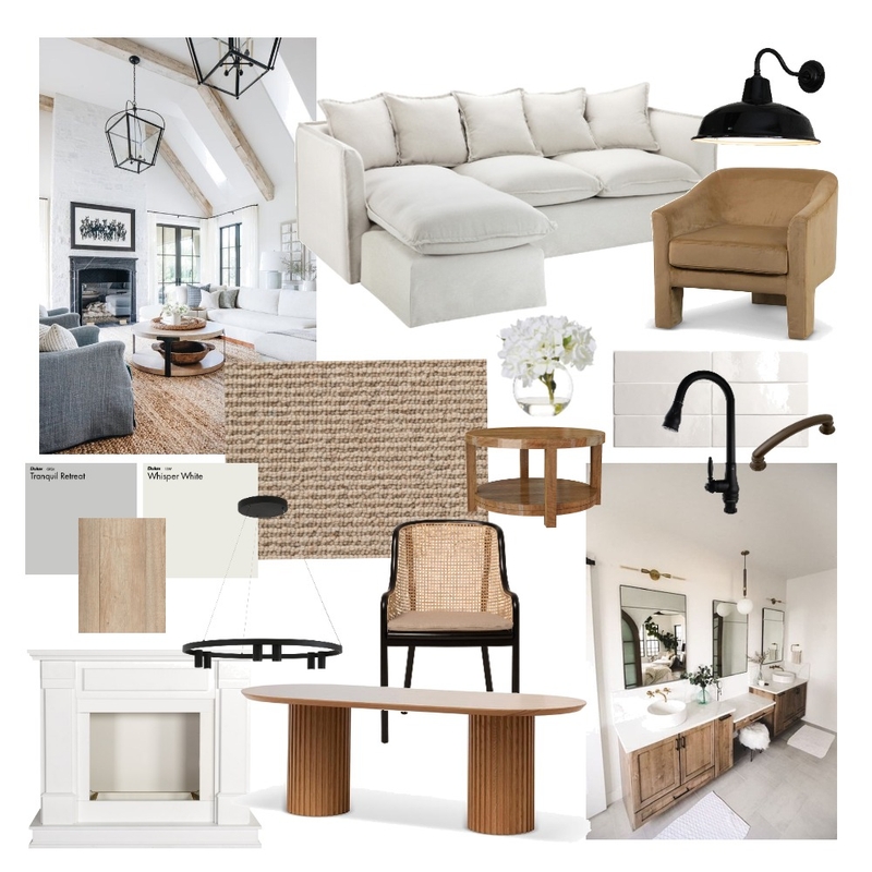 Modern Farmhouse Moodboard Mood Board by stephanieventurillo on Style Sourcebook