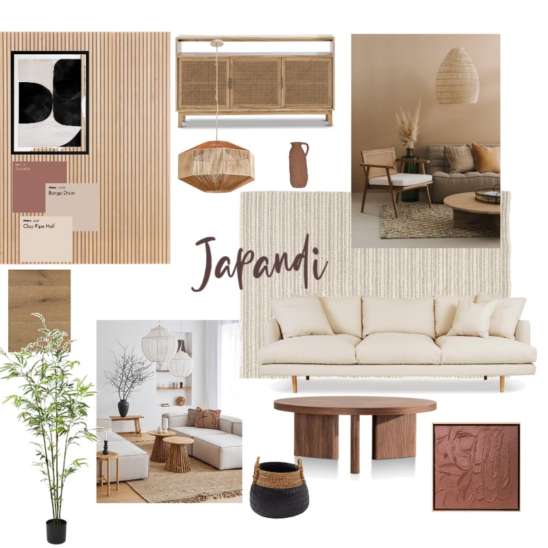 Japandi Mood Board Mood Board by amyH on Style Sourcebook