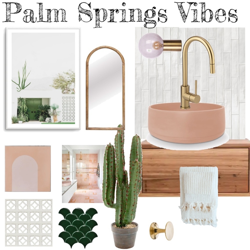 Palm Springs Vibe Mood Board by SarahlWebber on Style Sourcebook