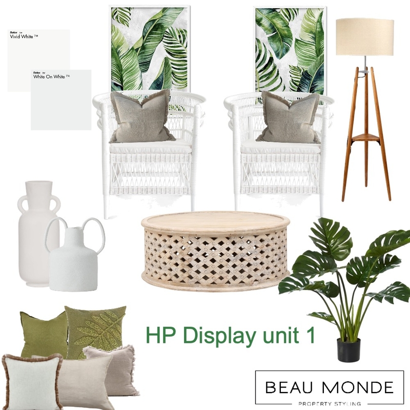 HP Display Unit 1 Mood Board by Beau Monde Property Styling on Style Sourcebook