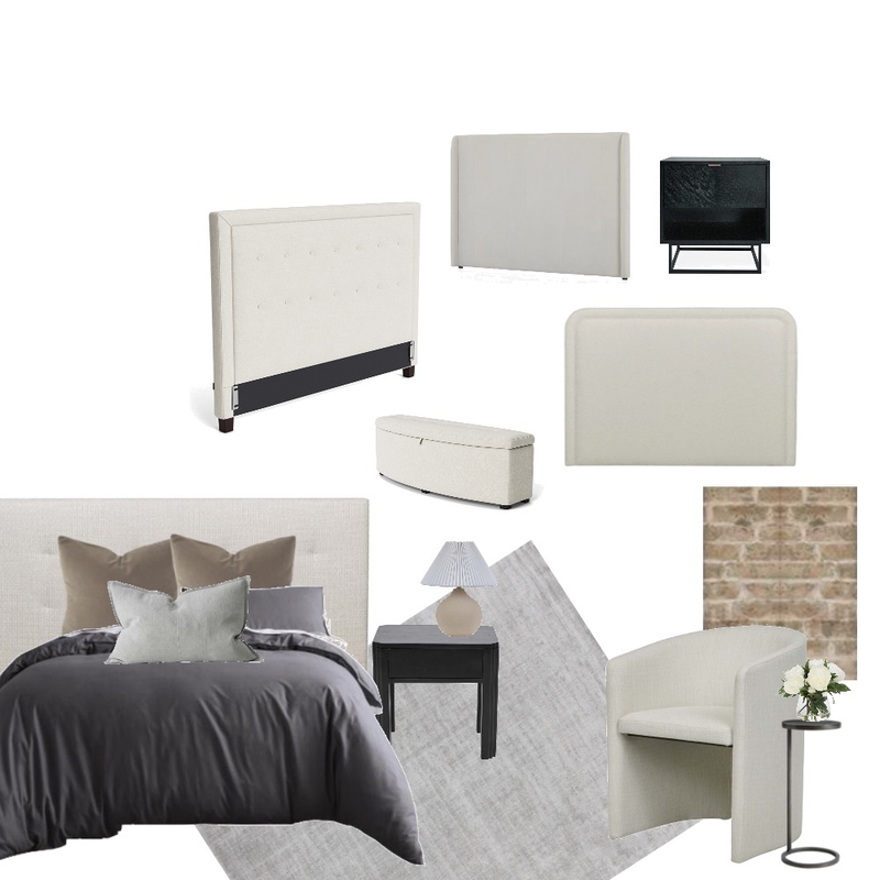 SPLATT - DRAFT Contemporary Classic Main Bedroom Mood Board by Kahli Jayne Designs on Style Sourcebook