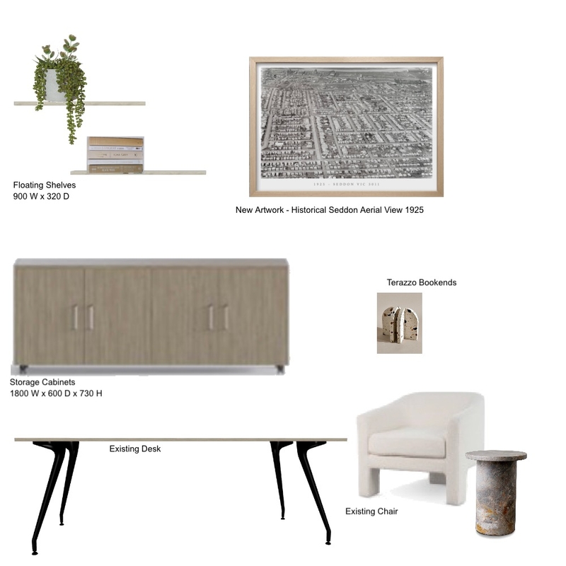 Village Real Estate - Office 2 Mood Board by Wardle & Peacock on Style Sourcebook