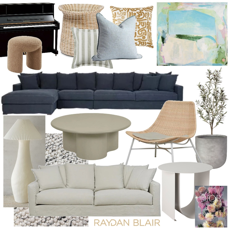 living concept Mood Board by RAYDAN BLAIR on Style Sourcebook