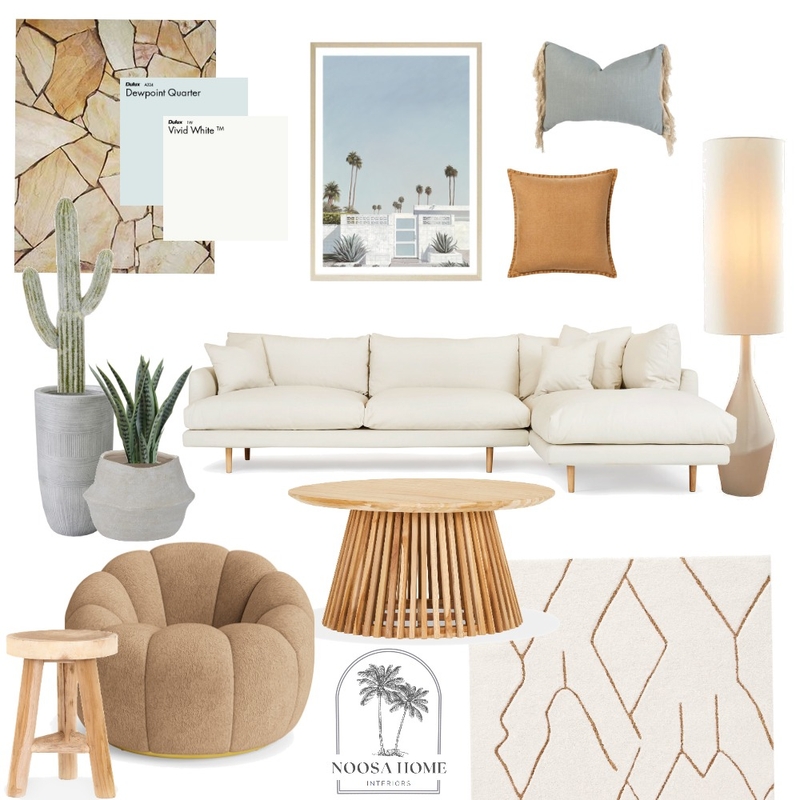 Ultimate Summer Escape Living Room 1 Mood Board by Noosa Home Interiors on Style Sourcebook