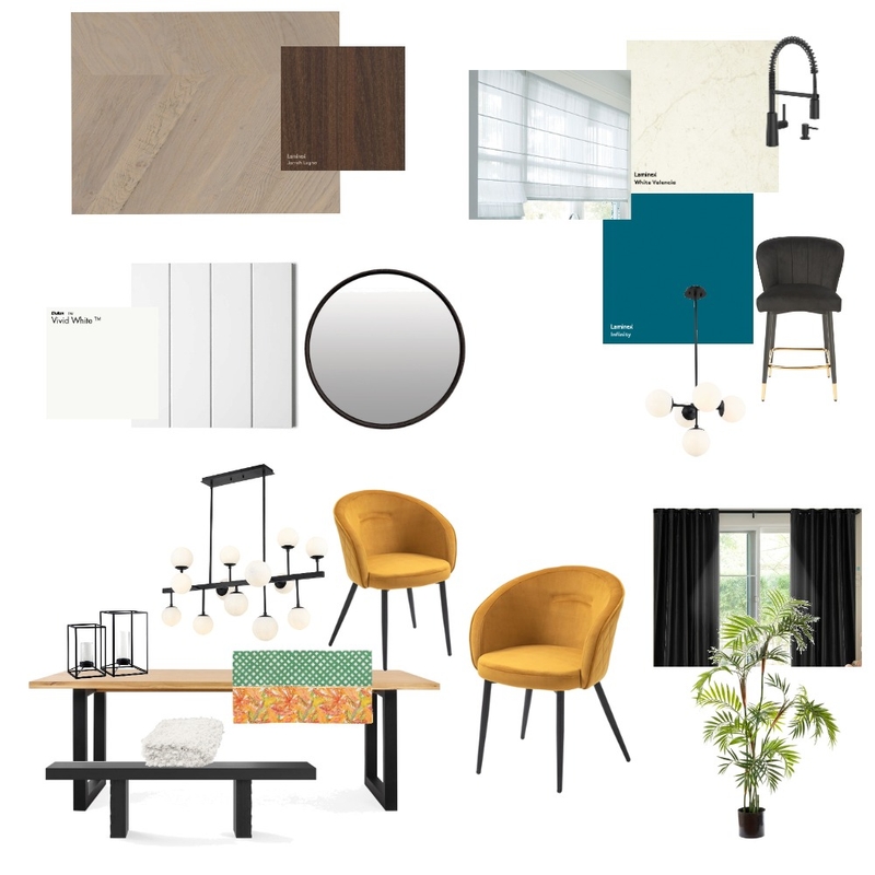 Module 9 Kitchen Dining Mood Board by Trena Laine on Style Sourcebook