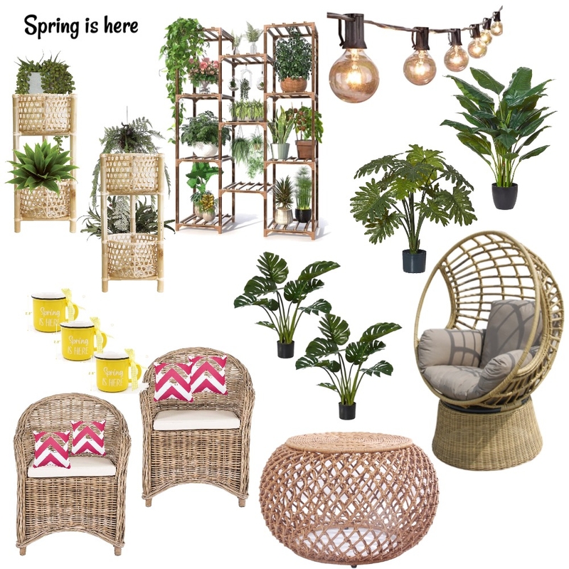 spring patio mood board Mood Board by Mahimadevi on Style Sourcebook