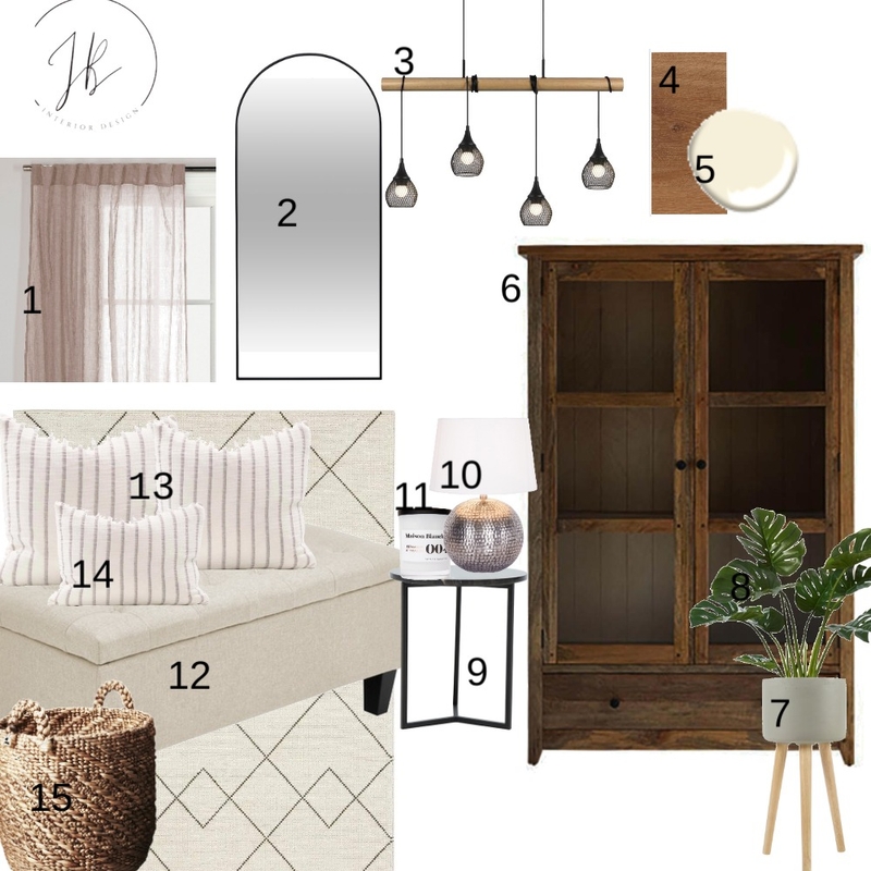 Mudroom Makeover Sample Board Mood Board by Jessica on Style Sourcebook