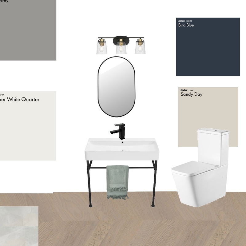 Pinetree Powder Room Mood Board by Mmanalac on Style Sourcebook