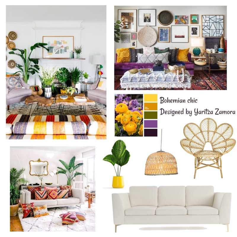 Bohemian Chic Mood Board by Yaritza.Zamora on Style Sourcebook