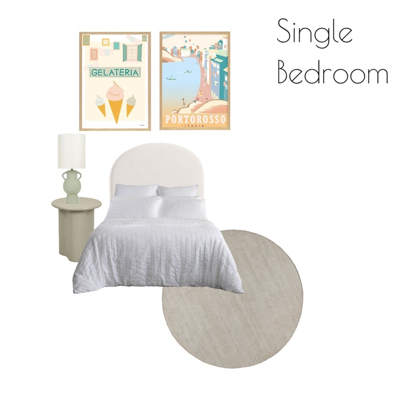 Single Bedroom Mood Board by Insta-Styled on Style Sourcebook