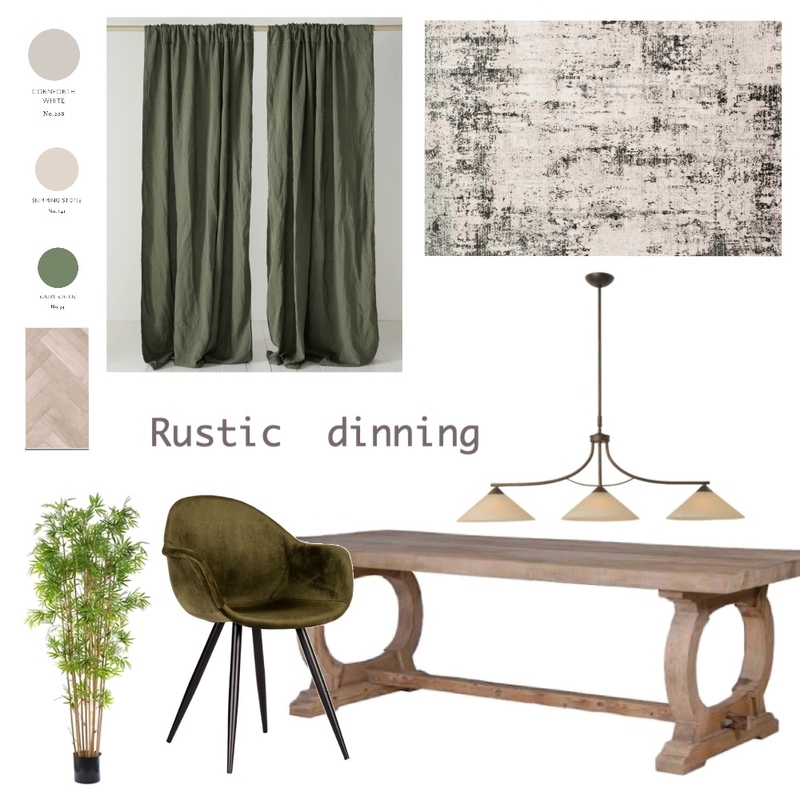 rustic dinning Mood Board by Adesigns on Style Sourcebook