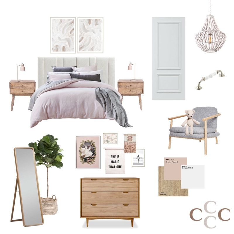 Mood board Mondays - Girls room Mood Board by CC Interiors on Style Sourcebook