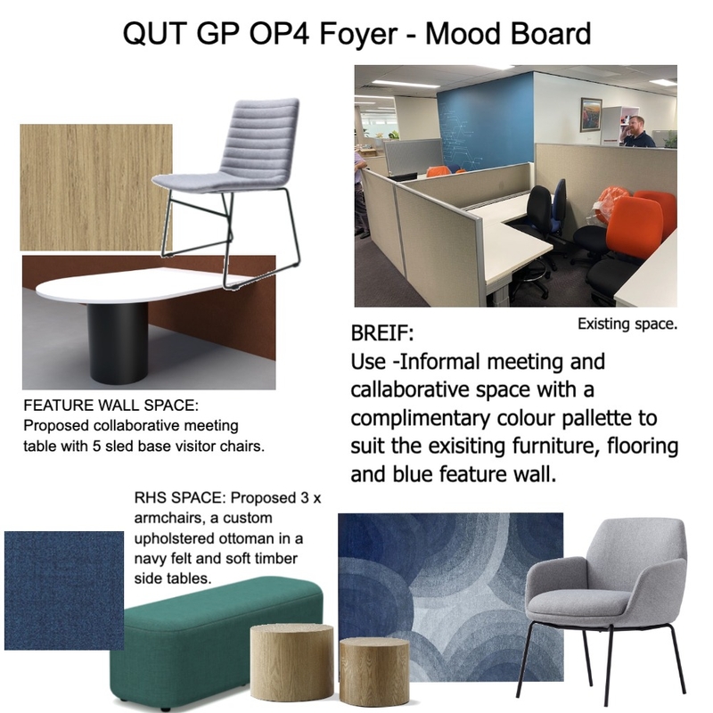 QUT - GP OP4 Foyer Space Mood Board by TenilleMartin on Style Sourcebook