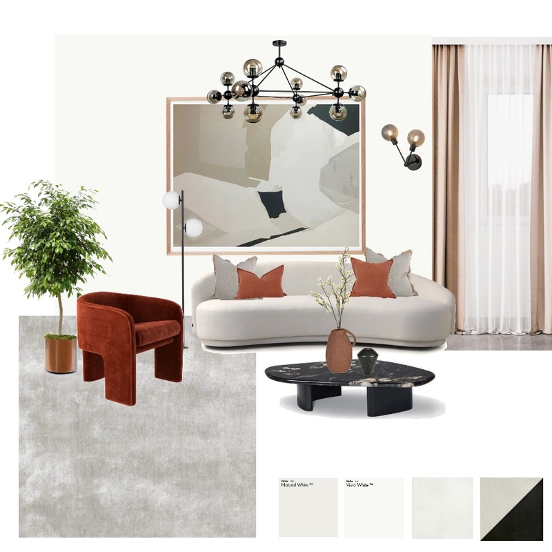 Minimilistic Living Mood Board by Soundarya on Style Sourcebook