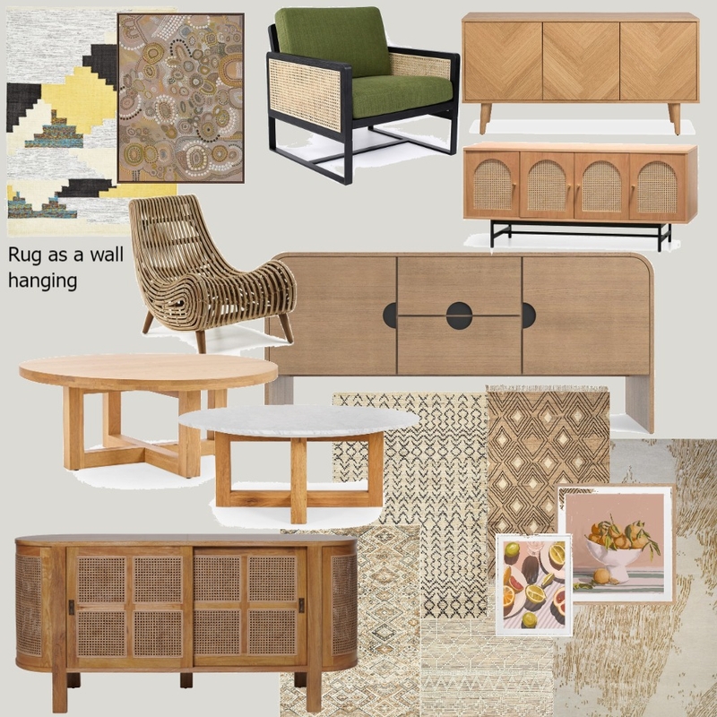 My Mid Century Living Mood Board by Jo Laidlow on Style Sourcebook