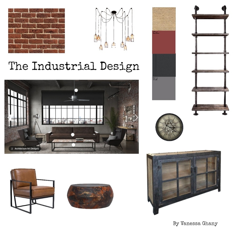 Industrial Mood Board by VFGInteriors on Style Sourcebook