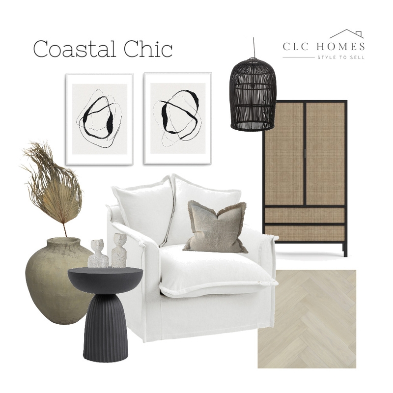 Coastal Chic Mood Board by CLC Homes | Style to Sell on Style Sourcebook