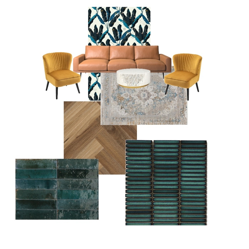 Yellow with Blue accent Mood Board by GK ESTÚDIO on Style Sourcebook