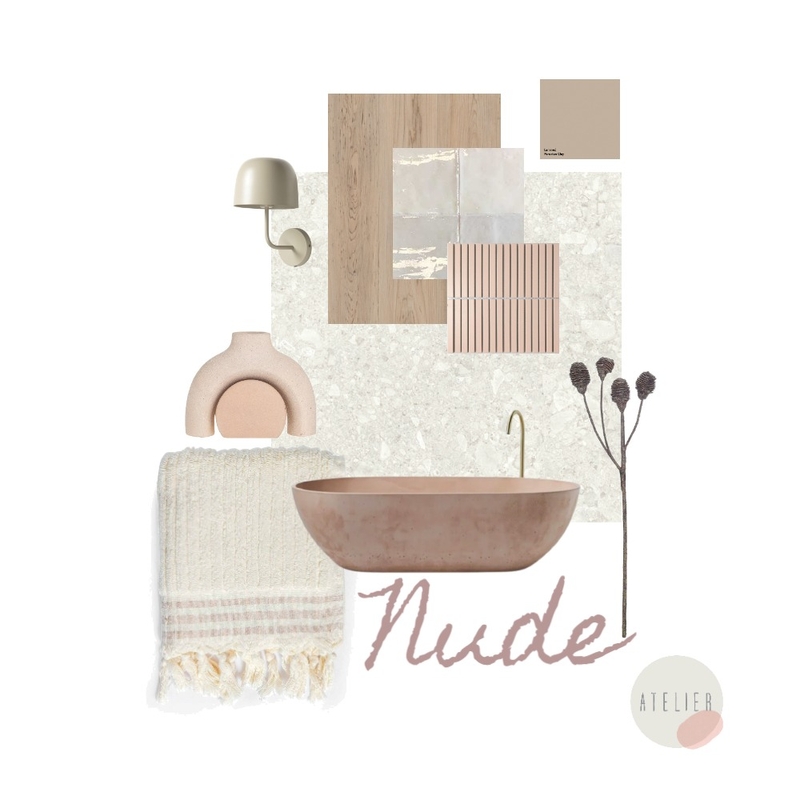 NUDE Mood Board by ATELIER INTERIOR DESIGN STUDIO on Style Sourcebook
