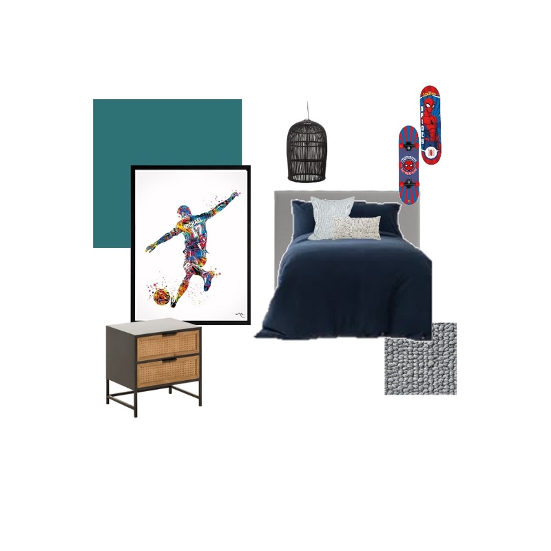 Boys Bedroom Mood Board by DK Interiors on Style Sourcebook