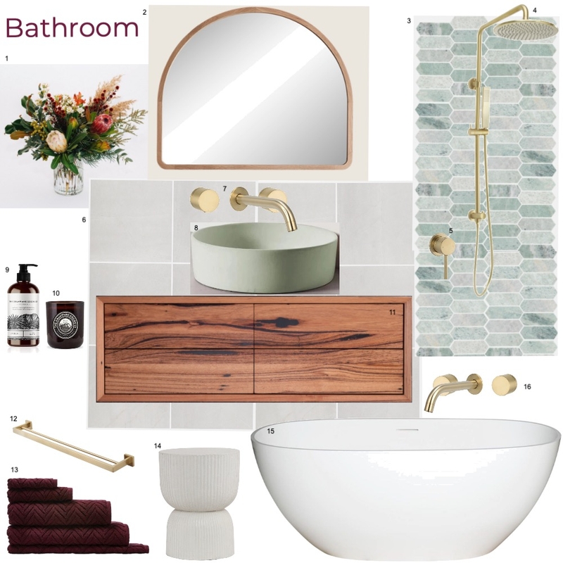 BATHROOM Mood Board by Mood Indigo Styling on Style Sourcebook