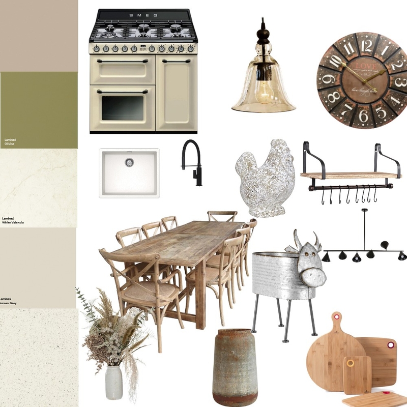 rustic kitchen Mood Board by leahb on Style Sourcebook