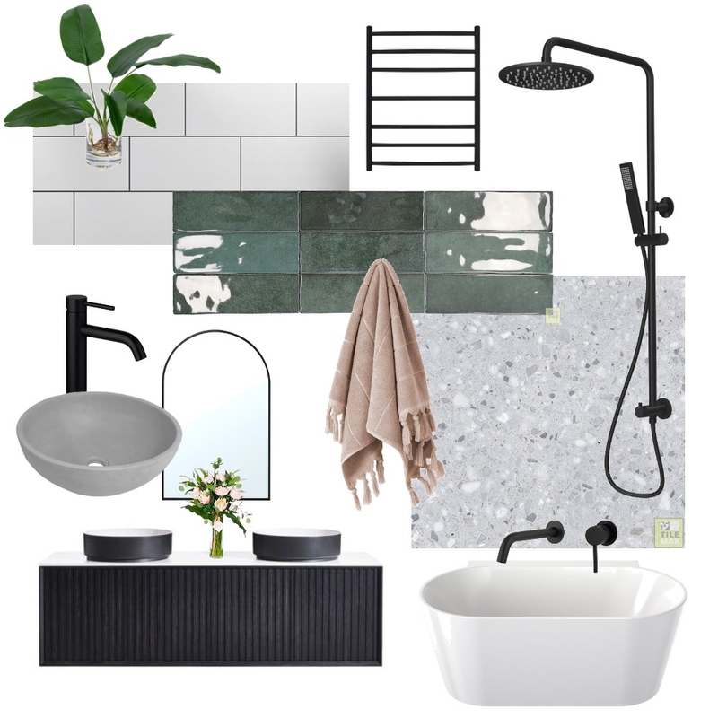 Robertson Main Bathroom 3 Mood Board by Maven Interior Design on Style Sourcebook