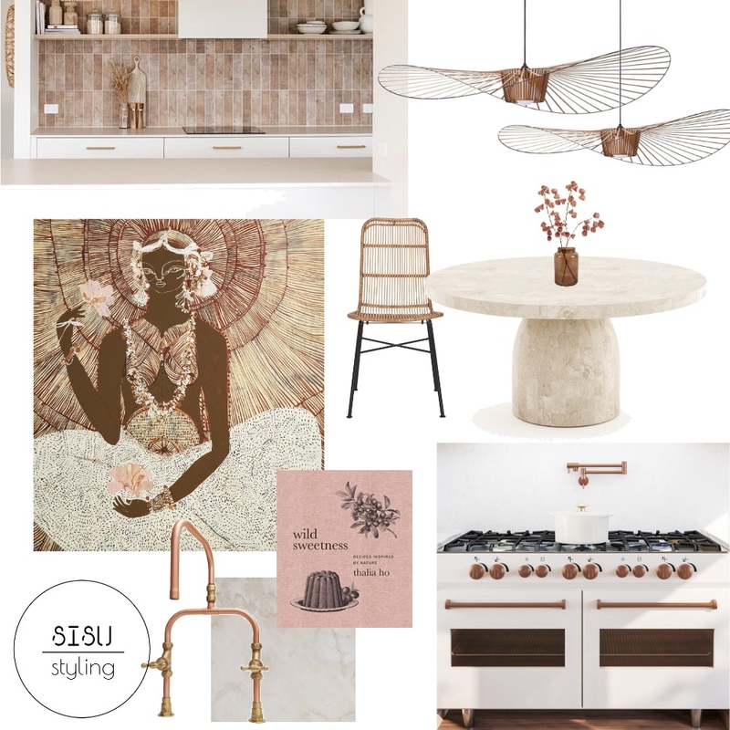 Warm kitchen Mood Board by Sisu Styling on Style Sourcebook