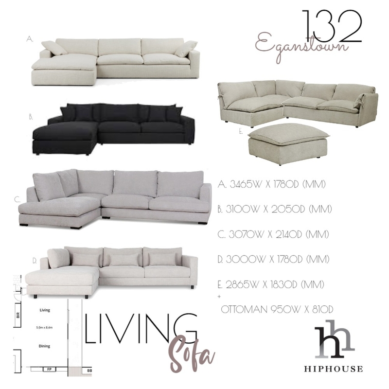 Living Room - Sofa Mood Board by Allie_ on Style Sourcebook