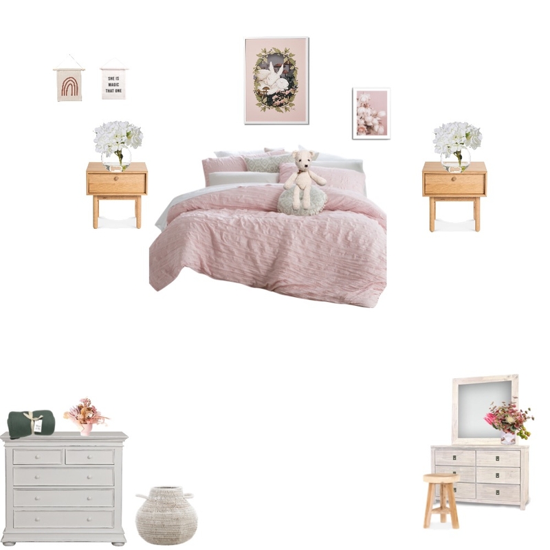 Zoes pink room Mood Board by RoseTheory on Style Sourcebook