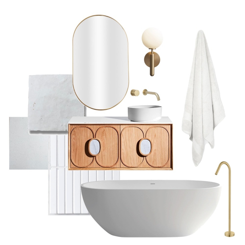 Cammeray Ensuite Mood Board by Vienna Rose Interiors on Style Sourcebook