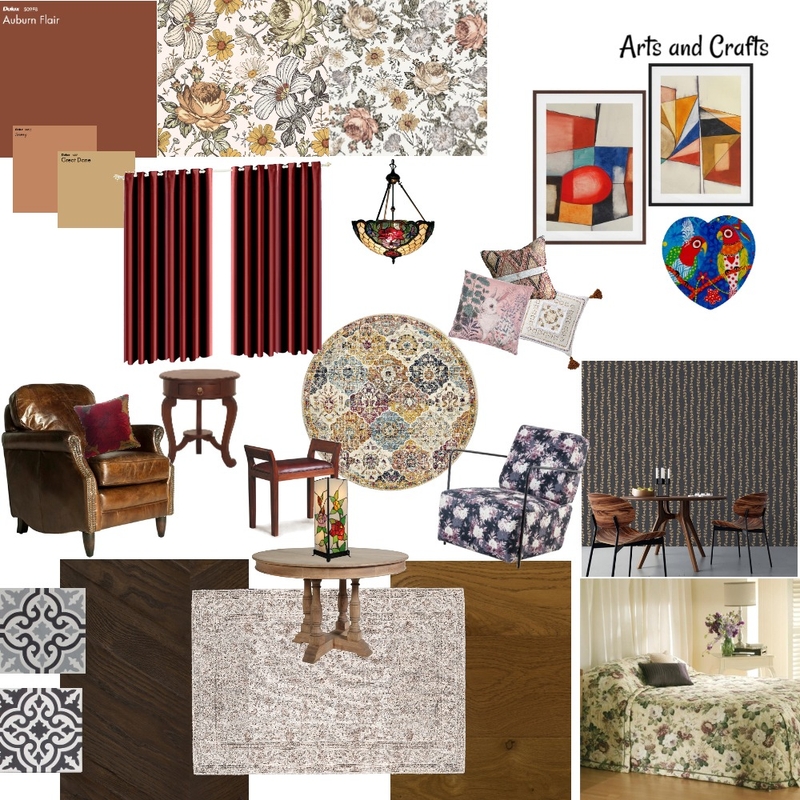 Art and Craft Mood Board by Samara on Style Sourcebook