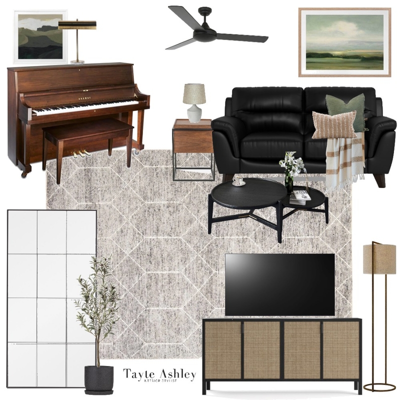 WIP - MC Front Living 1 Mood Board by Tayte Ashley on Style Sourcebook