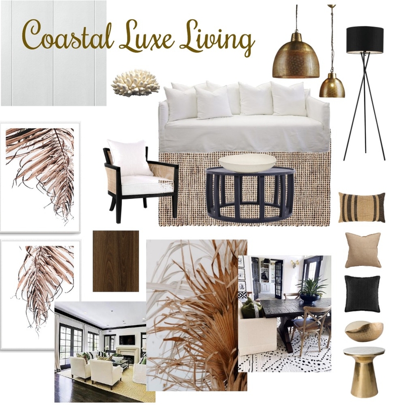 Coastal Luxe Mood Board by Beach Road on Style Sourcebook
