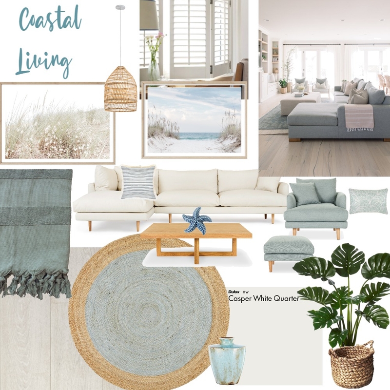 Coastal Living Mood Board by ellys on Style Sourcebook